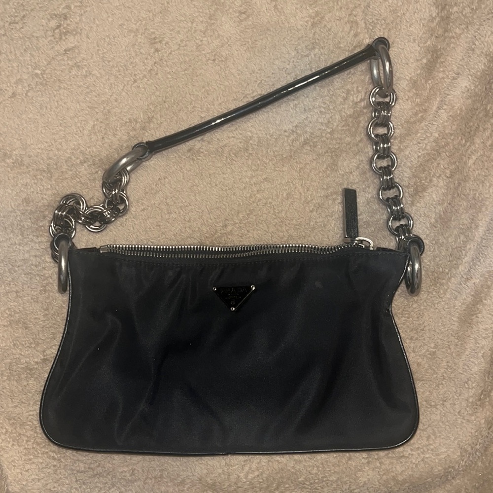 Authentic black Prada shoulder bag